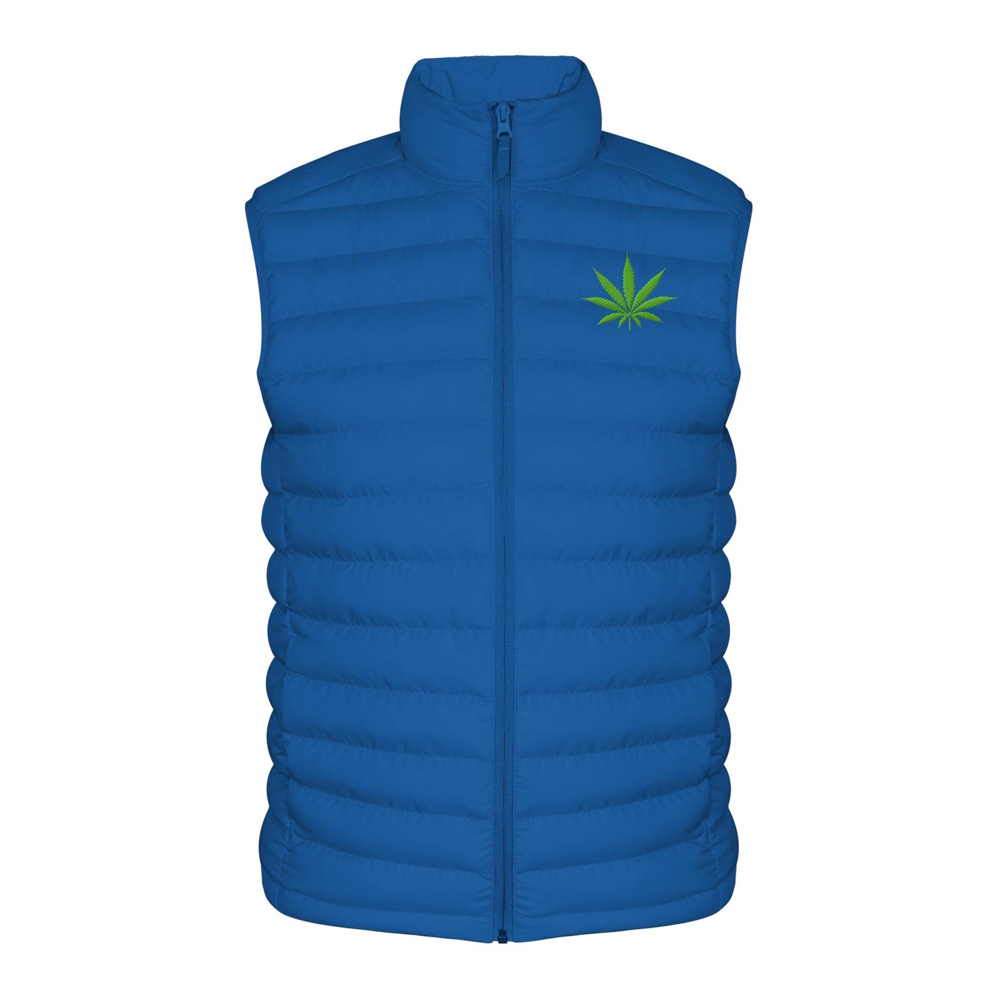 Canna Fashion - Cannabis Leaf green - Organic Bodywarmer